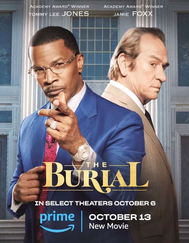 Jamie Foxx and Tommy Lee Jones new Prime Video film 'The Burial